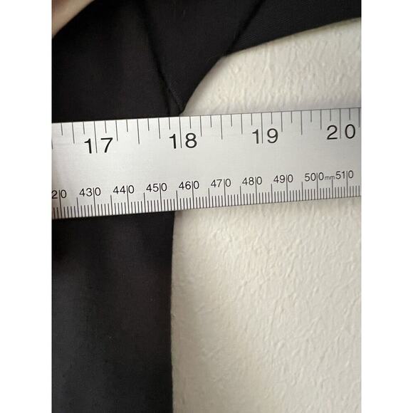 Banana Republic Blazer Womens 6 Black Jacket One Button Stretch Pockets - Picture 6 of 9